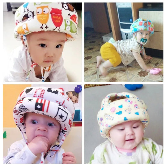 Baby Head Protector Baby Soft Safety Helmet Toddler Infant Head Cushion Protective Helmet - For Our Little One