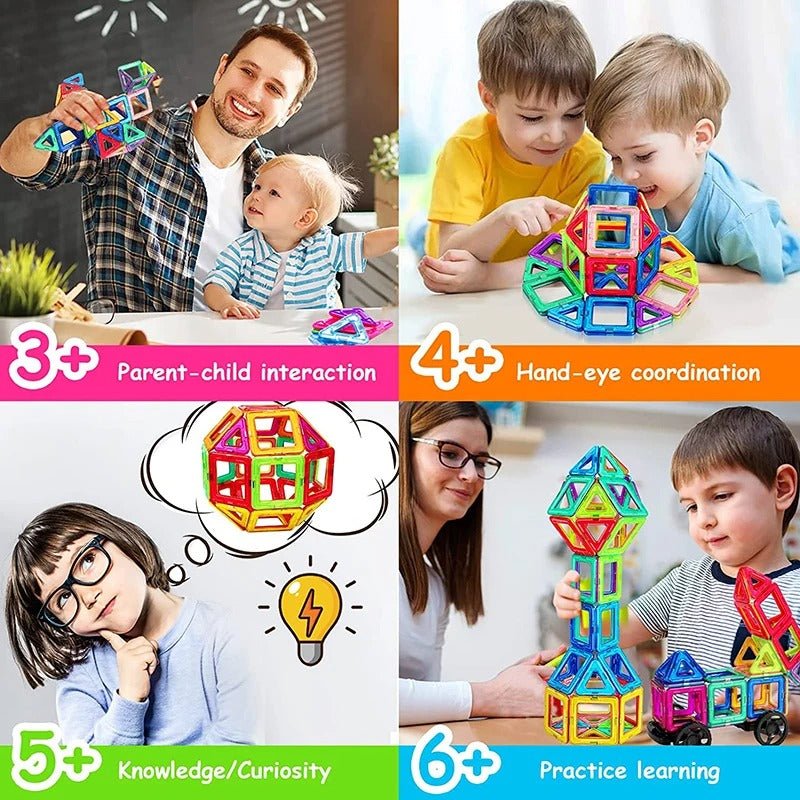 Imaginative Construction Magnets - For Our Little One