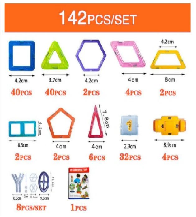 Imaginative Construction Magnets - For Our Little One