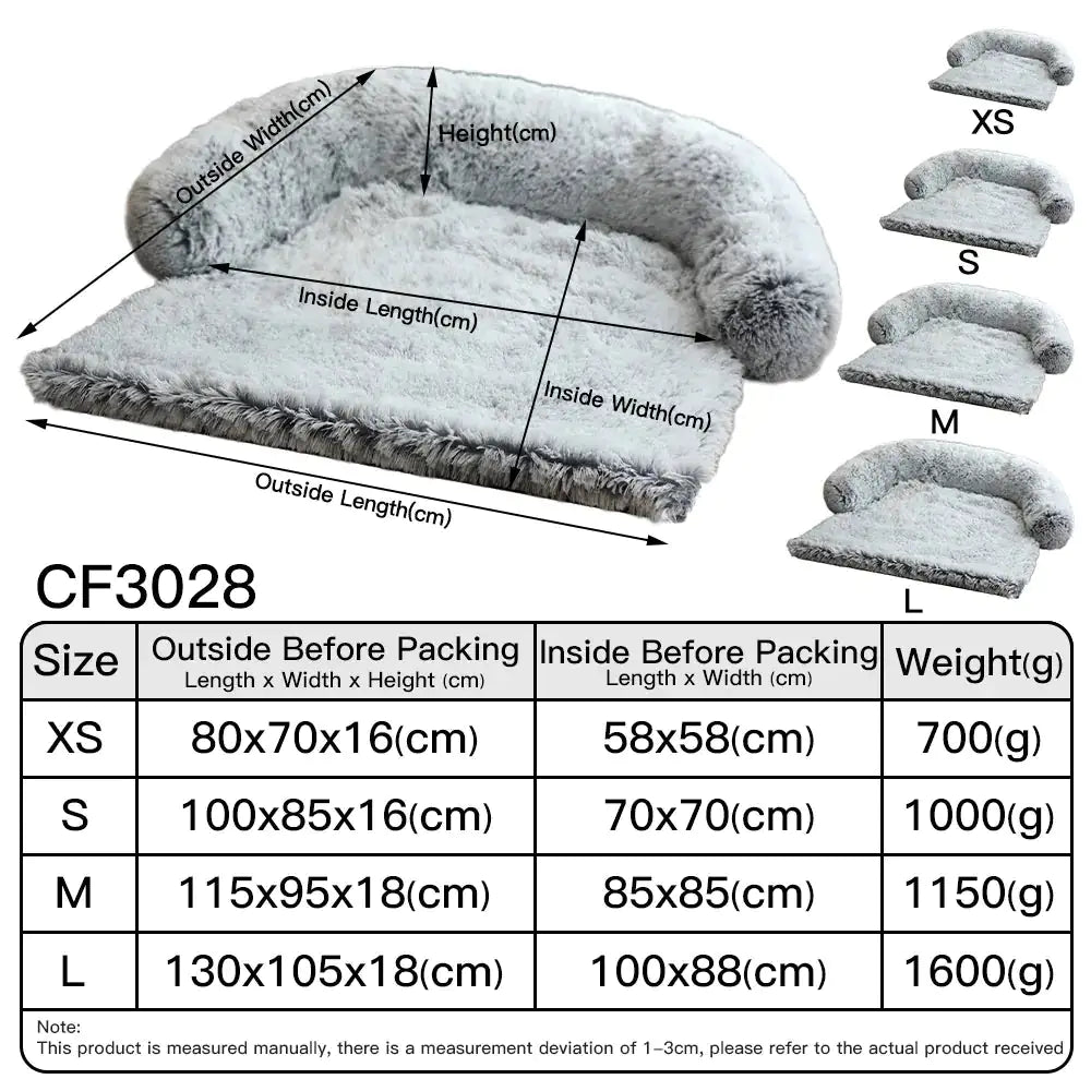 Luxury Dog Sofa Bed - For Our Little One