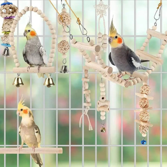Parrot Playtime Swing Set - For Our Little One