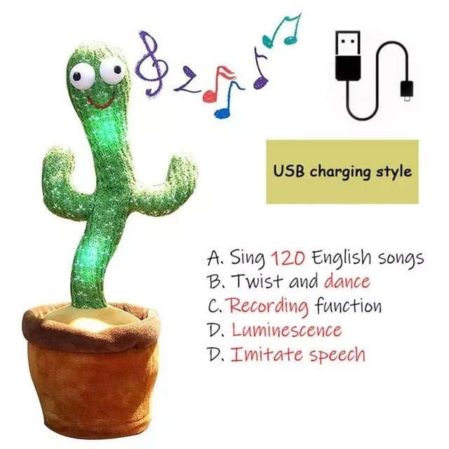 Rhythmic Serenade Dancing Cactus - For Our Little One