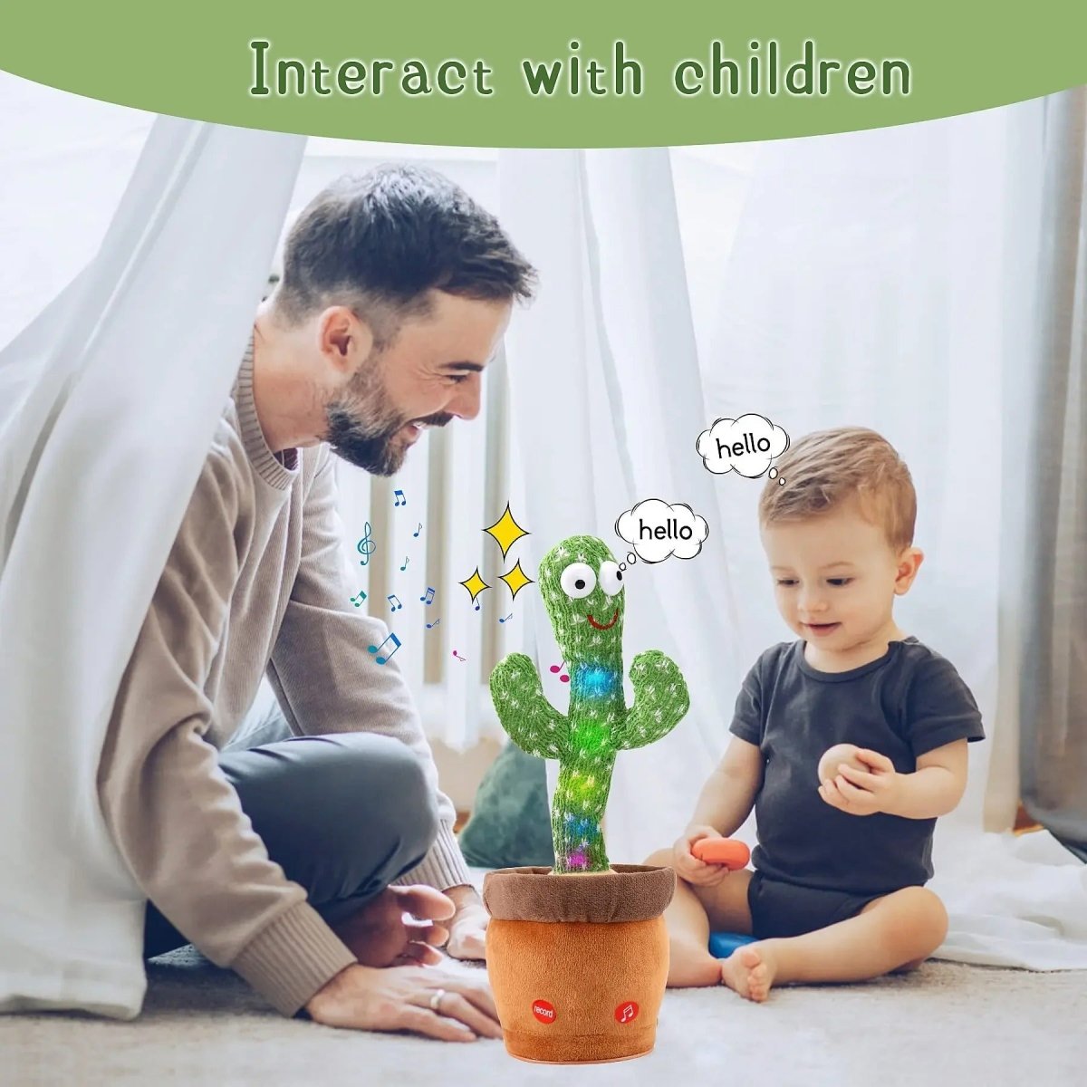 Rhythmic Serenade Dancing Cactus - For Our Little One